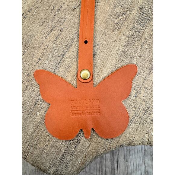 Portland Leather Butterfly Charm Orange Butterfly Monarca Charm CLOWNFISH - Picture 4 of 6